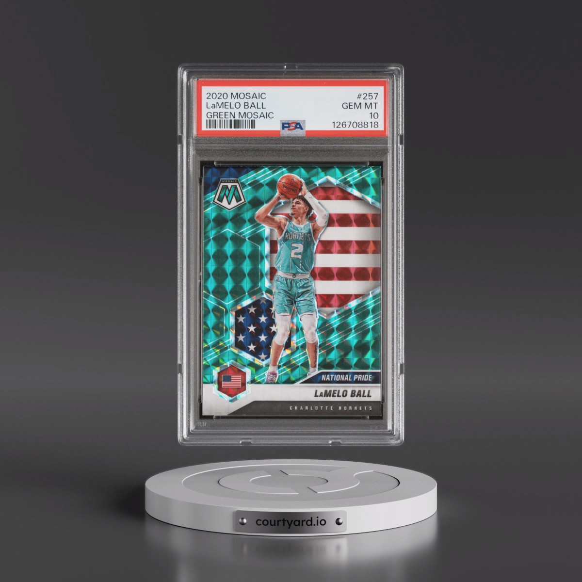 2020 LaMelo Ball - Basketball Panini Mosaic PSA 10 GEM MINT